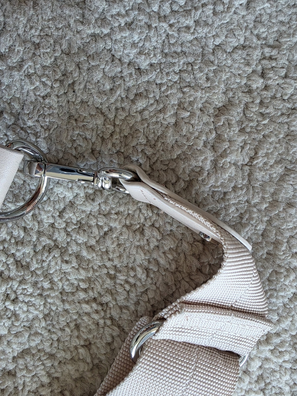 MZ Wallace Cream Quilted Crosby Crossbody Sling - Picture 10 of 13